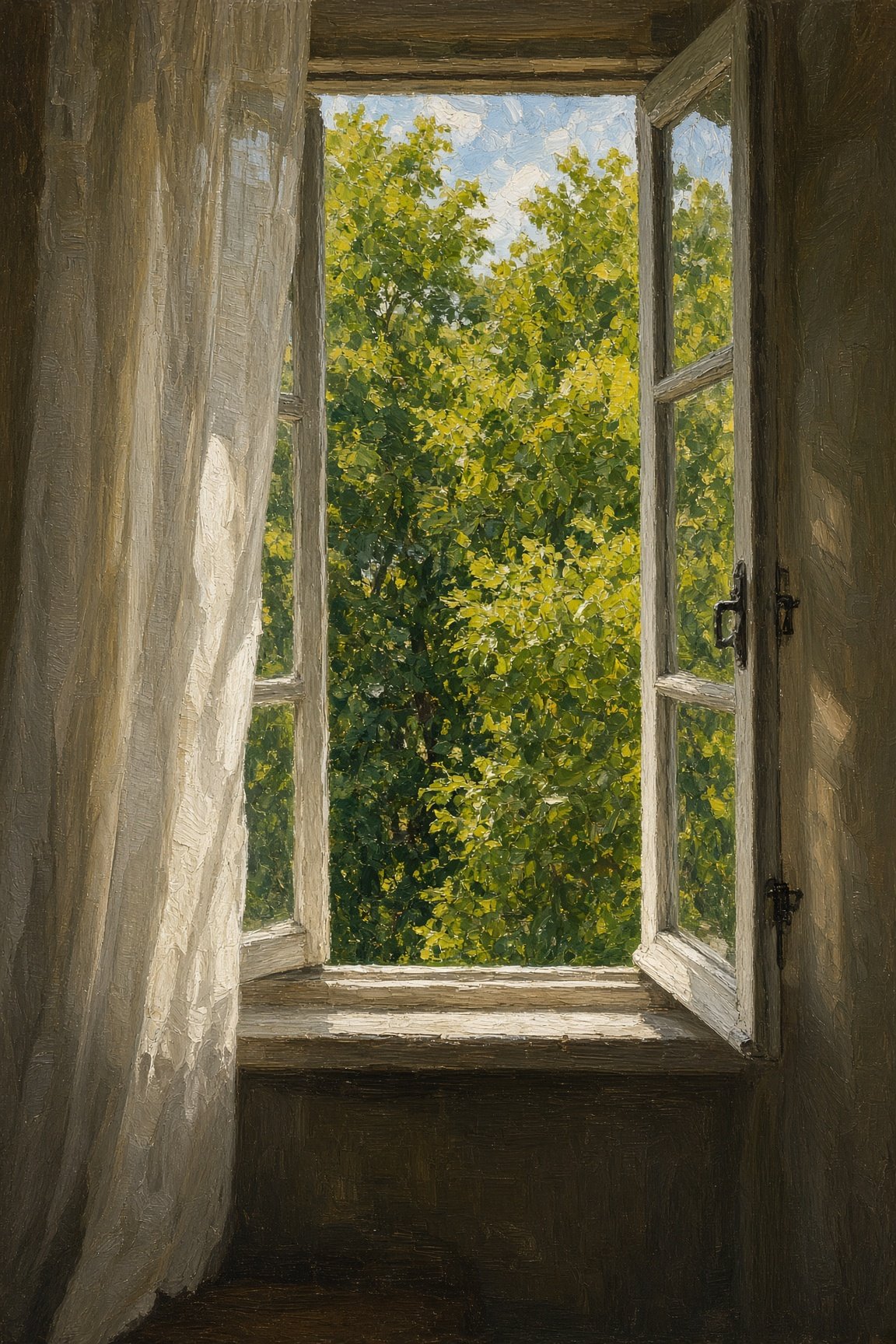 Window, Late August by Nia Calder